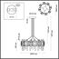 Odeon Light 5407/92L; 0048077 Люстра, изображение 4