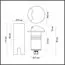 Odeon Light 6662/1GL3; 0047894 Встраиваемый грунтовый светильник, изображение 5