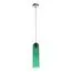 ST LUCE SL1145.183.01 Светильник подвесной ST-Luce хром/зеленый E27 1*60W