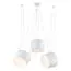 EVOLUCE SLE120653-03 Светильник подвесной Белый/Белый E27 3*40W