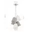 EVOLUCE SLE300403-05 Светильник подвесной Хром/Белый, Серый E14 5*40W, изображение 4