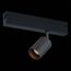 ST LUCE ST505.406.01 Светильник трековый Черный GU10 1*50W  IP20 L82xW70xH172 180-240V Без ламп, изображение 3