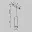 Maytoni Technical TR041-2-12W3K-BBS Трековый подвесной светильник Exility Focus LED, изображение 8