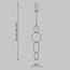 Maytoni Decorative MOD297PL-L12BS3K Светильник подвесной светодиодный Adore, изображение 7