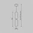Maytoni Decorative MOD177PL-01B Светильник подвесной Memory, изображение 7