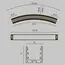 Maytoni Led Strip ALM-3535R-B-D-45°-3M Радиусный профиль 35x35 Ø3000мм, изображение 11