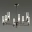 LUMION 5275/8C CLASSI LN23 38 черный хром Люстра потолочная E14 8*40W 220V KAMILLA, изображение 3
