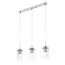 LUMION 8102/3A COMFI LN25 326 хром/прозрачный металл/металл Подвес Е14 3*40W 220V ISHA, изображение 6
