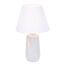 LUMION 8211/1T CLASSI LN25 000 белый жемчужный/белый, керамика/текстиль Настольная лампа Е27 1*60W 220V SINNA, изображение 4