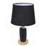LUMION 8209/1T MODERNI LN25 000 черный, керамика/текстиль Настольная лампа Е27 1*60W 220V VISIONA