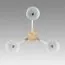 LUMION 8095/3C MODERNI LN25 268 белый/белый металл, дерево/металл Люстра потолочная Е27 3*60W 220V COLANGE, изображение 5