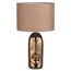 LUMION 8149/1T MODERNI LN25 000 бронза/бежевый, керамика/текстиль Настольная лампа Е27 1*60W 220V AKIVI