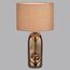 LUMION 8149/1T MODERNI LN25 000 бронза/бежевый, керамика/текстиль Настольная лампа Е27 1*60W 220V AKIVI, изображение 4