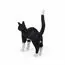 Seletti 00125761; 15042 Настольная лампа Jobby The Cat Black and White, изображение 8