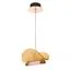 Cloyd 11351 Подвесной светильник CARUDO P1 золото янарн. стекло