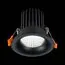 ST LUCE ST703.438.10 Светильник встраиваемый. Черный LED 1*10W 3000K 900Lm Ra>90 38° IP20 D85xH75 170-240V, изображение 6