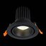 ST LUCE ST705.438.10 Светильник встраиваемый. Черный LED 1*10W 3000K 750Lm Ra>90 38° IP20 D102xH85 170-240V, изображение 6