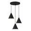 EVOLUCE SLE1255-423-03 Светильник подвесной Черный/Черный E27 3*40W