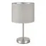 EVOLUCE SLE300514-01 Прикроватная лампа Никель/Серый, Серебристый E27 1*40W