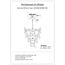 Garda Decor 62GDM-81008-540 Люстра Vittoria S d54см h65см, изображение 5