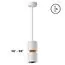 NOVOTECH 359339 OVER NT24 000 белый Светильник подвесной с механизмом регулировки высоты, провод 2м IP20 LED 10W/3W 3000K 1090Лм 170-265V ARISTO