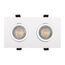 Denkirs DK3022-WH Встраиваемый светильник, IP 20, 10 Вт, GU5.3, LED, белый, пластик, изображение 2