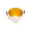 Denkirs DK3026-WG Встраиваемый светильник, IP 20, 10 Вт, GU5.3, LED, белый/золотой, пластик, изображение 3