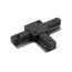 Denkirs TR1103-BK Соединитель для шинопровода T-образный, черный