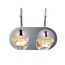 Delight Collection SD3301-2C nickel Настенный светильник Globo 2C nickel nickel
