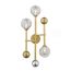 Delight Collection W68084-3 gold Настенный светильник Fluxus 3 gold gold