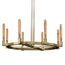 Delight Collection KM0550P-8 brass Люстра Cannele 8 brass