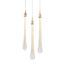 Delight Collection OM801670-3-G Подвесной светильник Teardrop 3 gold gold