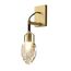 Delight Collection 8960-1W brass/clear Настенный светильник