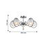F-Promo 2349-5U, потолочный светильник, D660xH310, 5xE14x40W, excluded, изображение 3