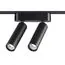 NOVOTECH 359086 SHINO NT23 048 черный Трековый светильник для низков. шинопровода IP20 LED 4000K 2*7W 48V 1260Лм SMAL, изображение 4