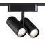 NOVOTECH 359108 SHINO NT23 051 черный Трековый светильник для низков. шинопровода IP20 LED 4000K 2*8W 48V 1360Лм SMAL, изображение 4