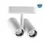 NOVOTECH 359109 SHINO NT23 051 белый Трековый светильник для низков. шинопровода IP20 LED 4000K 2*8W 48V 1360Лм SMAL