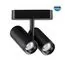 NOVOTECH 359108 SHINO NT23 051 черный Трековый светильник для низков. шинопровода IP20 LED 4000K 2*8W 48V 1360Лм SMAL