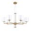 F-Promo 4086-7P, подвесная люстра, D790xH550/1000, 7xE14x40W, excluded, изображение 2