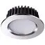 NOVOTECH 357601 SPOT NT18 290 хром Встраиваемый светильник IP44 LED 3000K 10W 100-265V DRUM