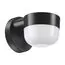 NOVOTECH 358451 STREET NT20 395 чёрный Ландшафтный настенный светильник IP65 LED 4000K 12W 220V OPAL
