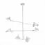 ST LUCE SL1801.503.06 Люстра подвесная ST-Luce Белый/Белый E14 6*60W