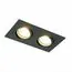 ST LUCE ST251.408.02 Светильник встраиваемый. Черный GU10 2*50W  IP20 L170xW92xH27 220V Без ламп, изображение 2